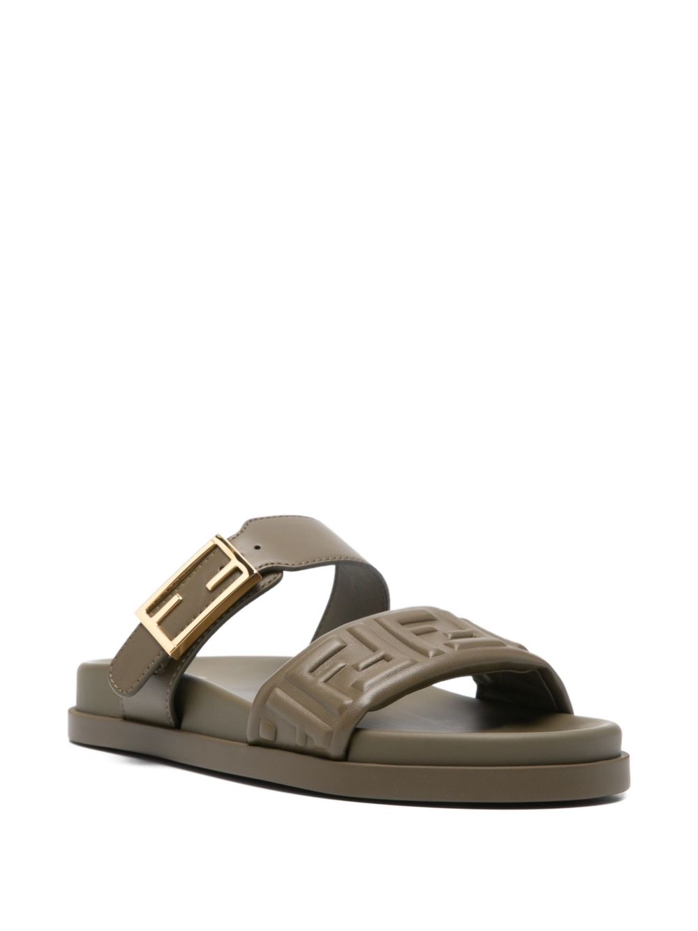 Fendi Sandals - Blue and green | ea70f5ed38b4d7905b5103fe02c018d079bea9b4