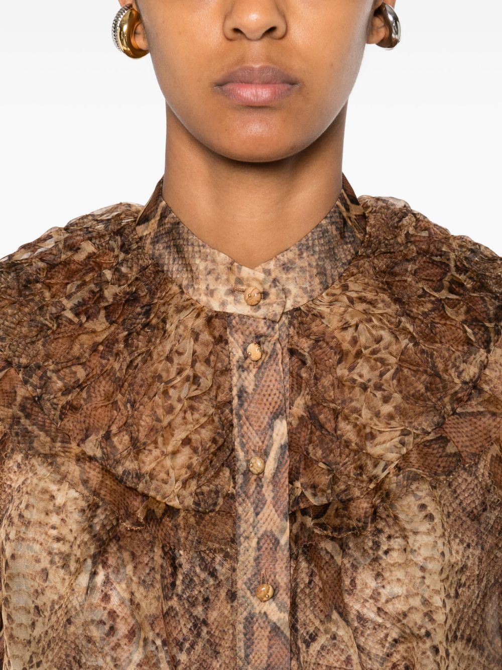 Zimmermann Shirts - Brown | eb59a5084e09b388d538f0f3e3fb7dfbf7903cd2