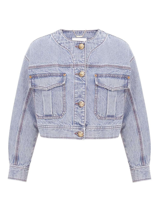 Cropped Denim Jacket