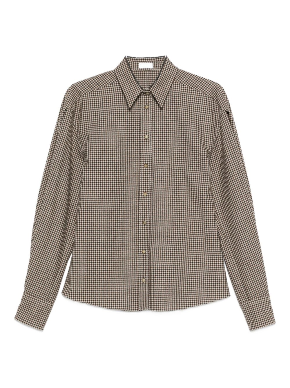 Brunello Cucinelli Shirts - Brown | f75c7aed9a9b3f1ac2991b37b14eb6cb092ce671