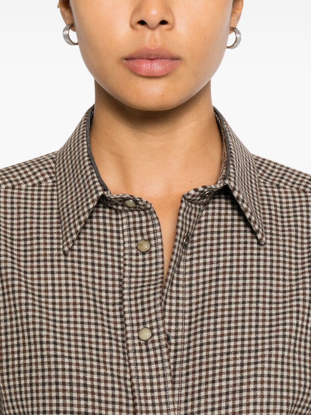 Brunello Cucinelli Shirts - Brown | 63ab8c44371d64da30e4b952008fd1845d51fc17