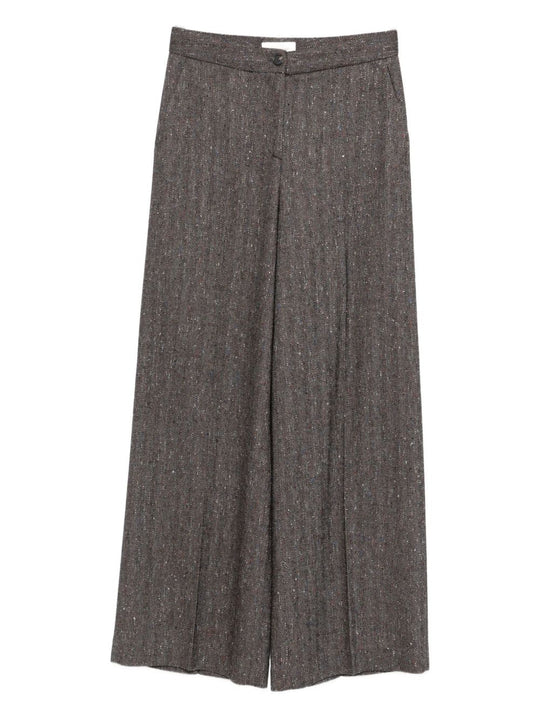 Wool Blend Trousers