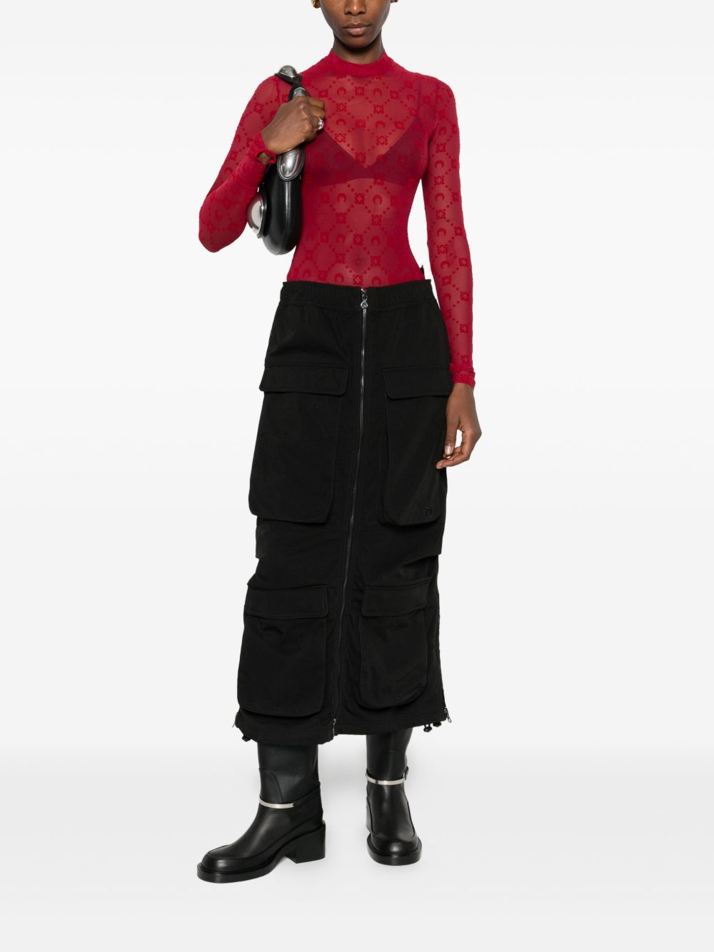 Marine Serre Top - Bright | d8a6bf7633c3ec81d1fe4fda90fc3a68b23d0aab