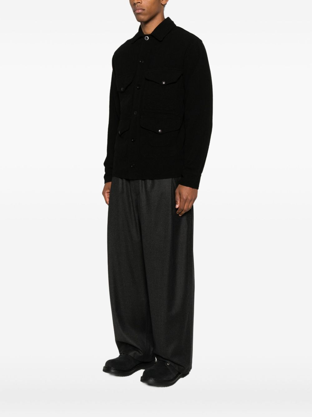 Junya Watanabe Jackets - Blacks and greys | 308426b00edfd92495949fed8fa5b5399e487d42