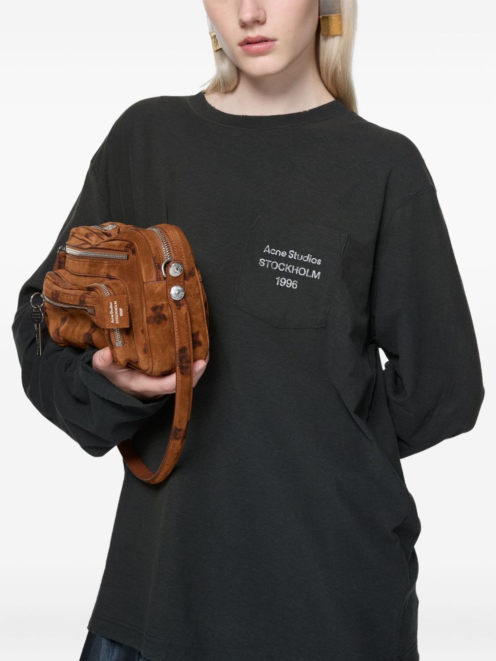 Acne Studios T-shirts and Polos - Blacks and greys | e86276c22bbee99da71f37370bfdca2d07a27efd