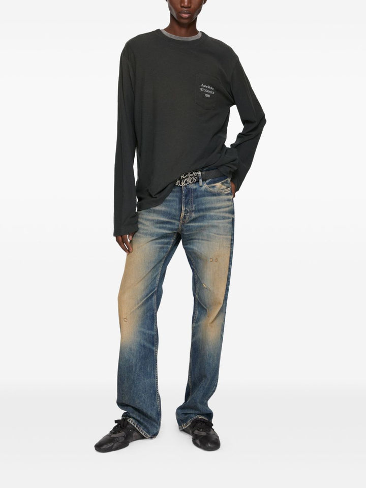 Acne Studios T-shirts and Polos - Blacks and greys | 35eaa28de2afd6672305326405cb35101492b24d