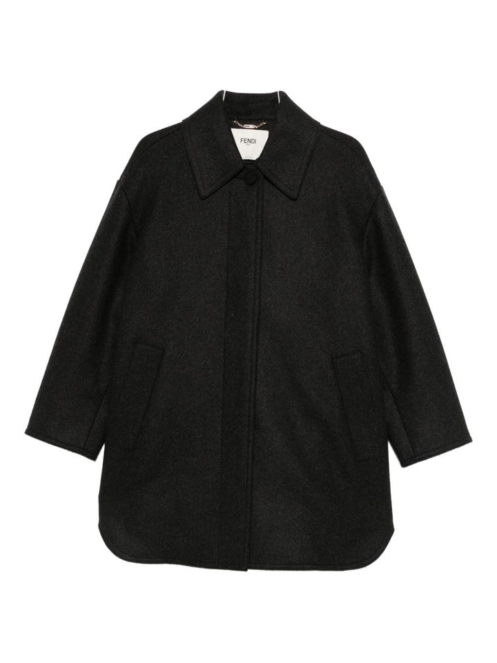 Fendi Coats - Blacks and greys | a4b60667847ebb27bd17bcfd2ea3de0eca1c39a9