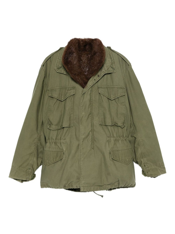 Manteau parka mi-long