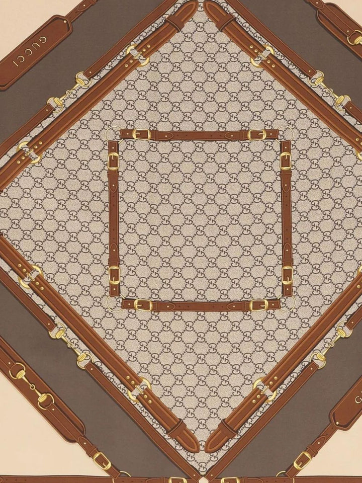 Gucci Scarfs - Brown | d28904b5b74ccf0ad3a48a9321a72fcaafc5c2fe