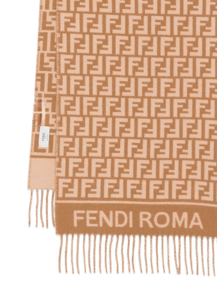 Fendi Scarfs - Brown | 49eba13c661431ef753ee278b40054e62aa51972