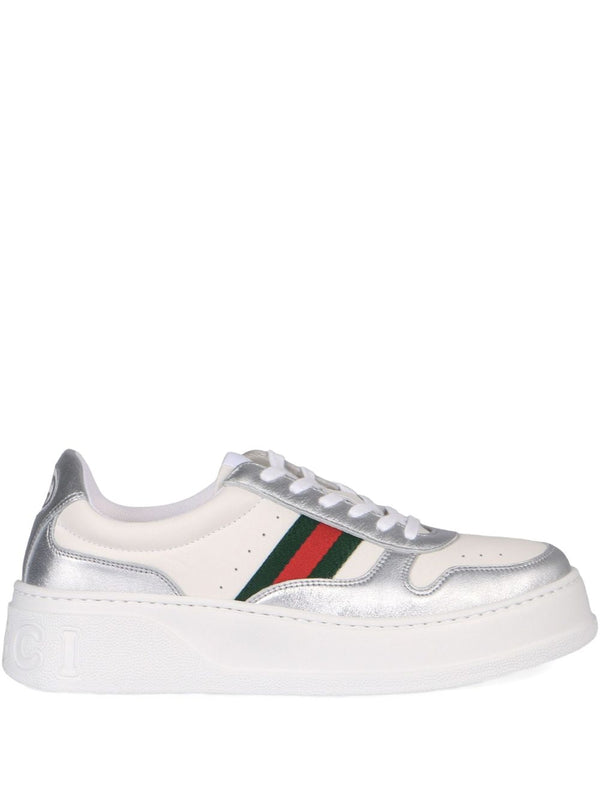 Chunky Leather Sneakers
