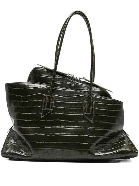 La Passeggiata Leather Shoulder Bag