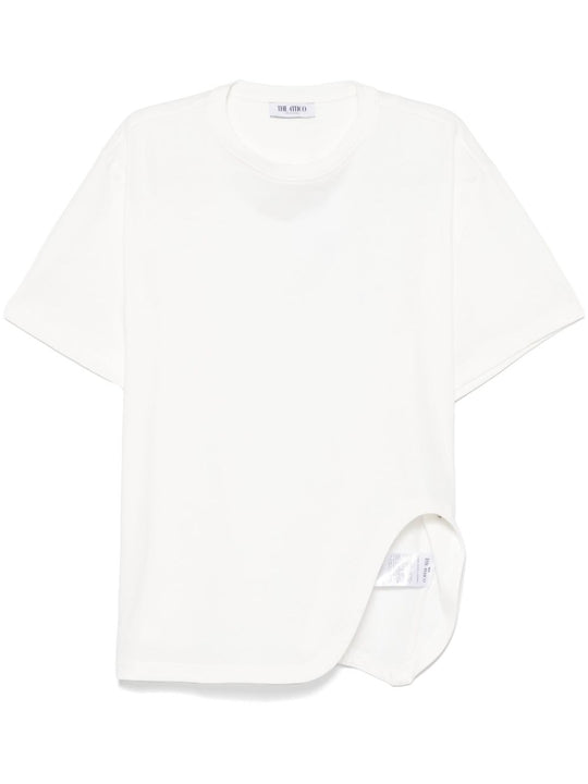 Asymmetric Cotton T-Shirt