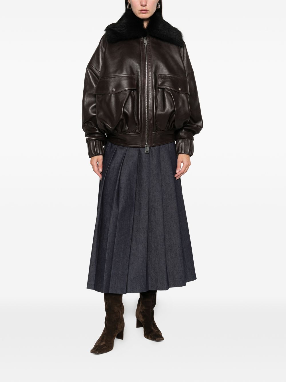 Khaite Jackets - MARRONE | f342edd42a05328d7dc4905c6364634a9c5982cf