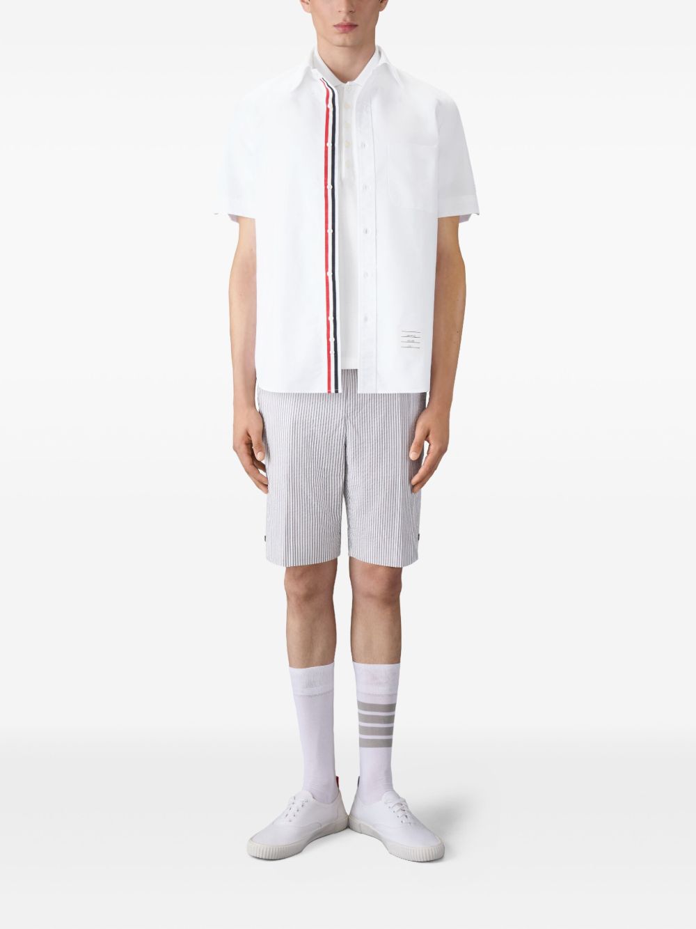 Thom Browne T-shirts and Polos - Light and natural | 8ae534abb3500f839c8c60772e0d2ad55496ee94