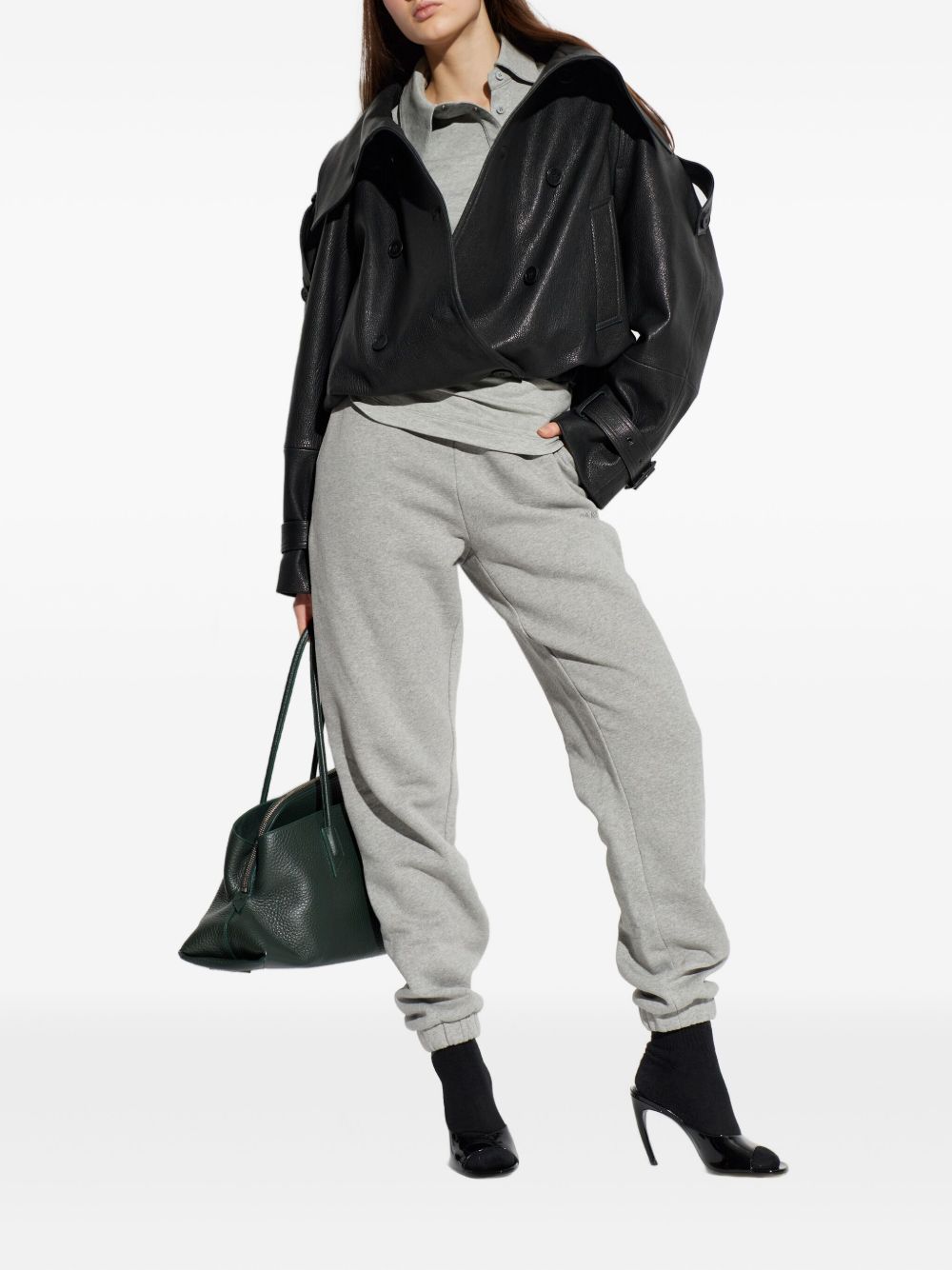 The Attico T-shirts and Polos - Blacks and greys | 71376c4418b3aadd7361c831fbdf49c484709a1a