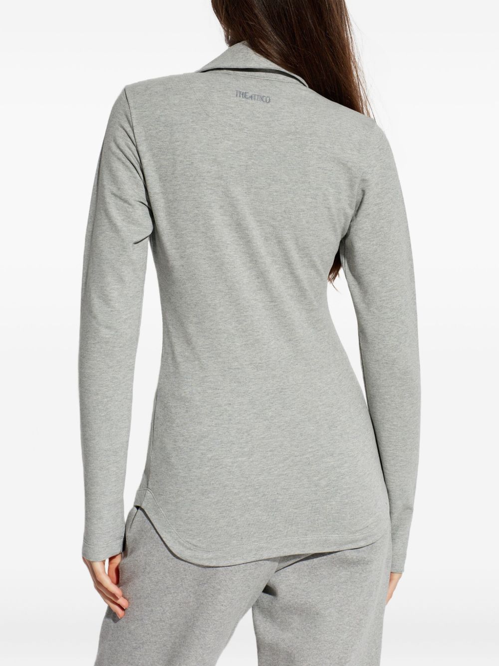 The Attico T-shirts and Polos - Blacks and greys | 90470c5cf2a0b87420ea9c01aeabbffef6ddecf9