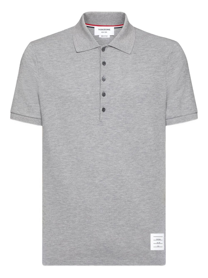 Thom Browne T-shirts and Polos - Blacks and greys | 530ca2c437b5b966a13bf876eefc12bdbcb38e11