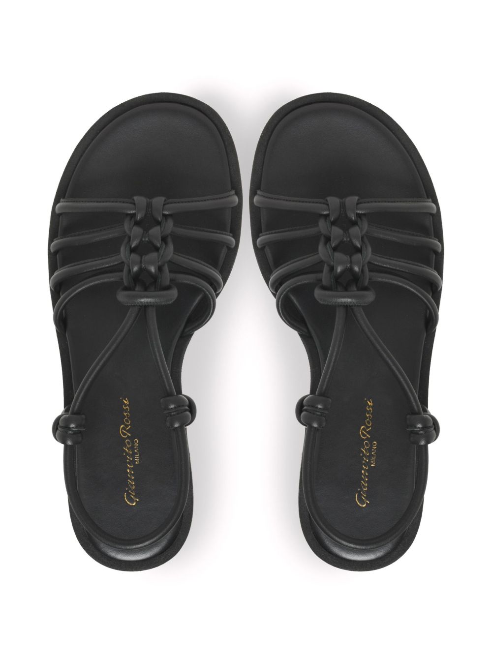 Gianvito Rossi Sandals - Blacks and greys | 748fa6a38f3e833665b442b82c70ef271d73a240