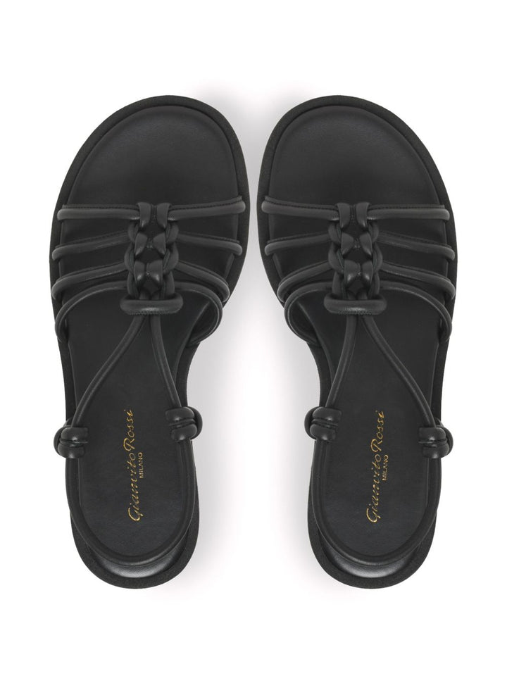 Gianvito Rossi Sandals - Blacks and greys | 748fa6a38f3e833665b442b82c70ef271d73a240