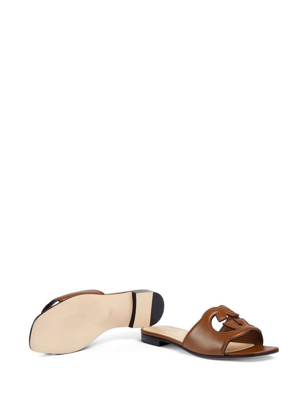 Gucci Sandals - Brown | 7cc50b91274d60a75f5ac6c36d10e87a96b9508b