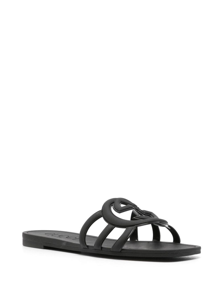 Gucci Sandals - Blacks and greys | acdb3642ec53964d38e923fa12635ee2efc69e96