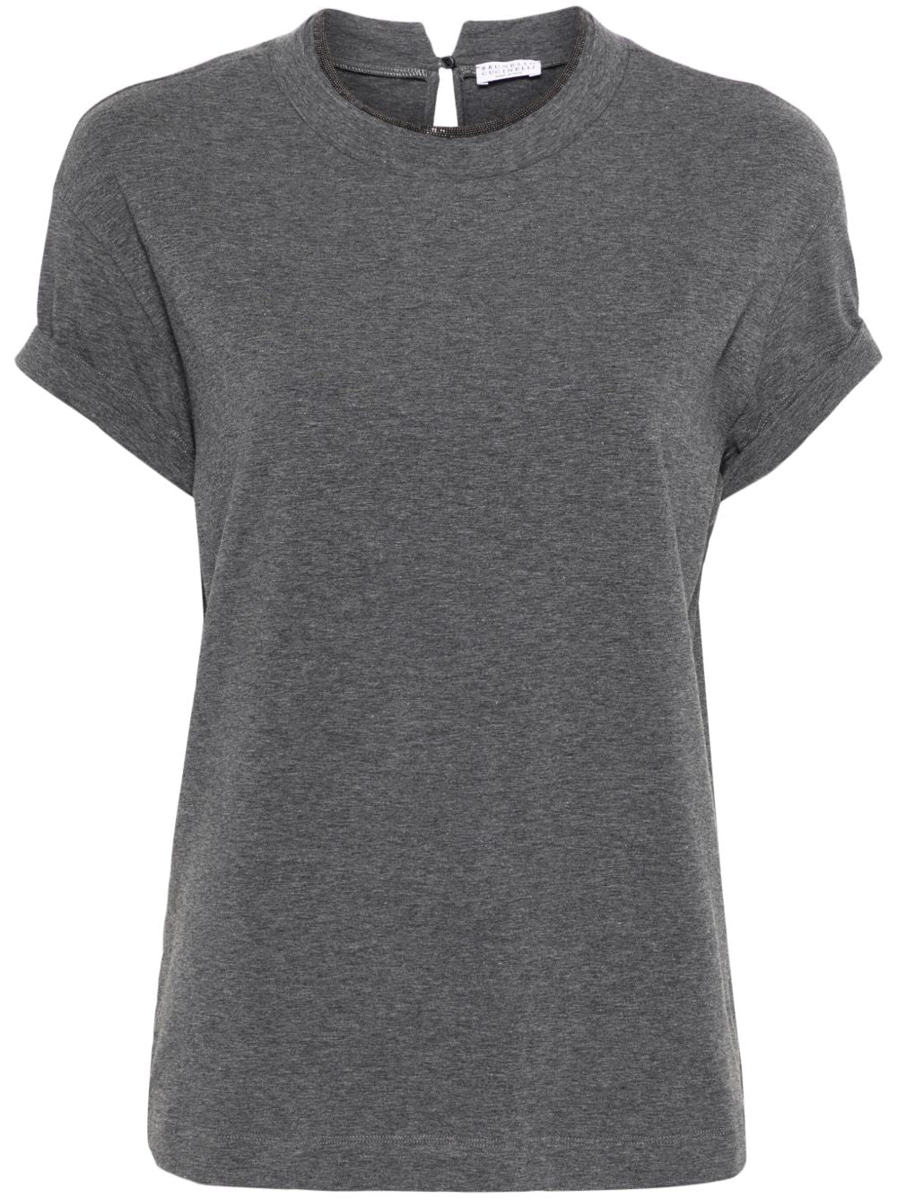 Brunello Cucinelli T-shirts and Polos - Blacks and greys | 3eec3301b4c35f494b448cdcc5fee41619f0ae08