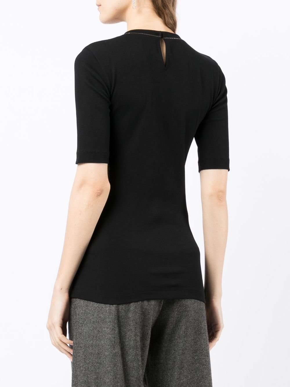 Brunello Cucinelli T-shirts and Polos - Blacks and greys | df511767e72a2b0e968f6794d905ffe125fe7fa0