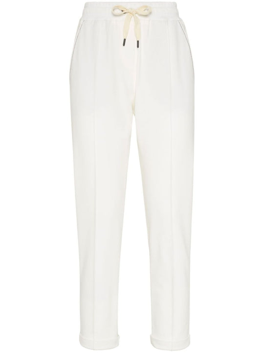 Cotton Drawstring Trousers