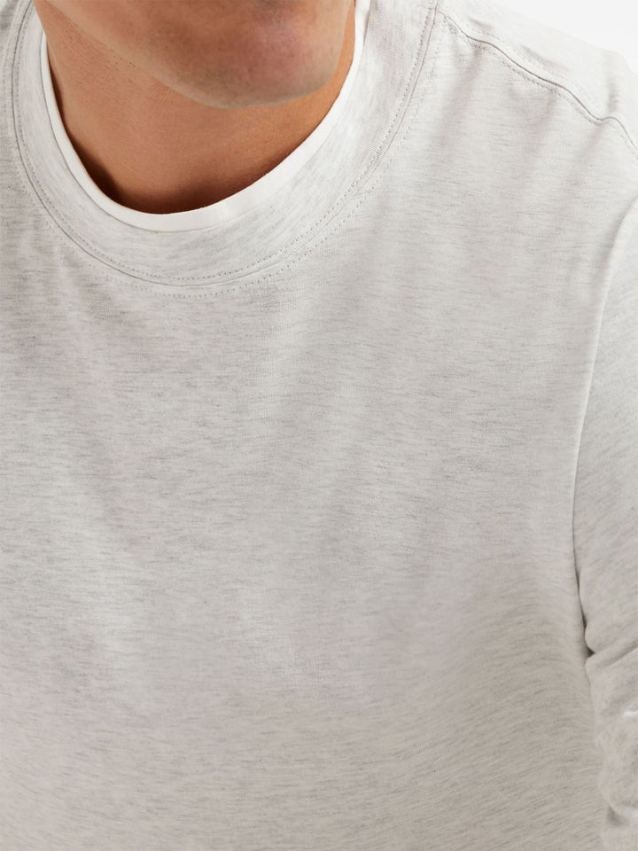 Brunello Cucinelli T-shirts and Polos - Blacks and greys | 3f666be4092e7f20fe116d4c83a793655f6eedff