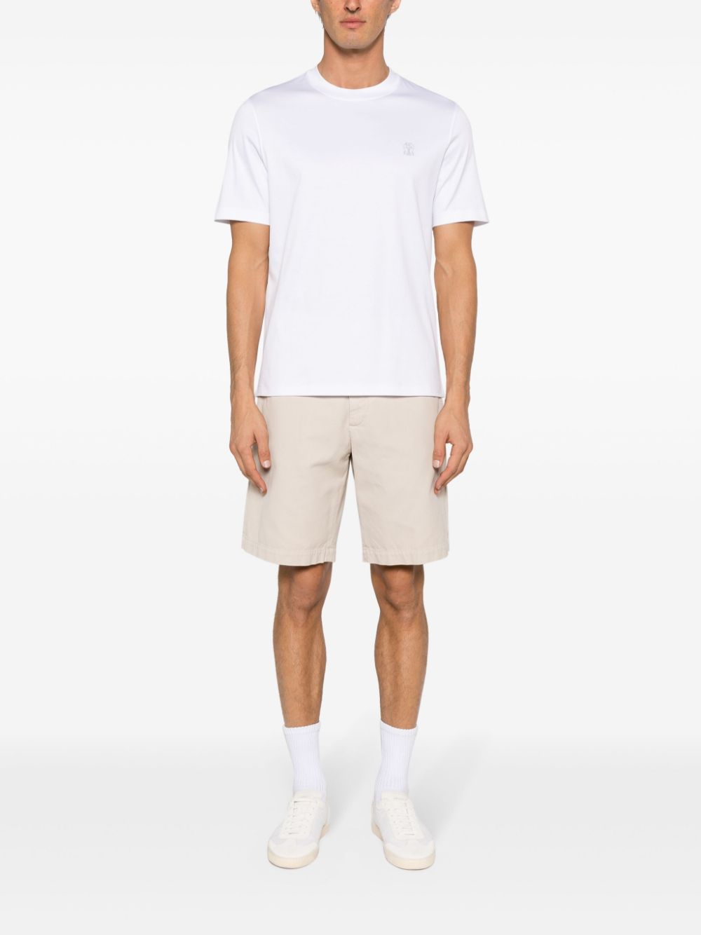 Brunello Cucinelli T-shirts and Polos - Light and natural | c44f4dcdf3d8104007a32992b33fd1aa69f28fd4