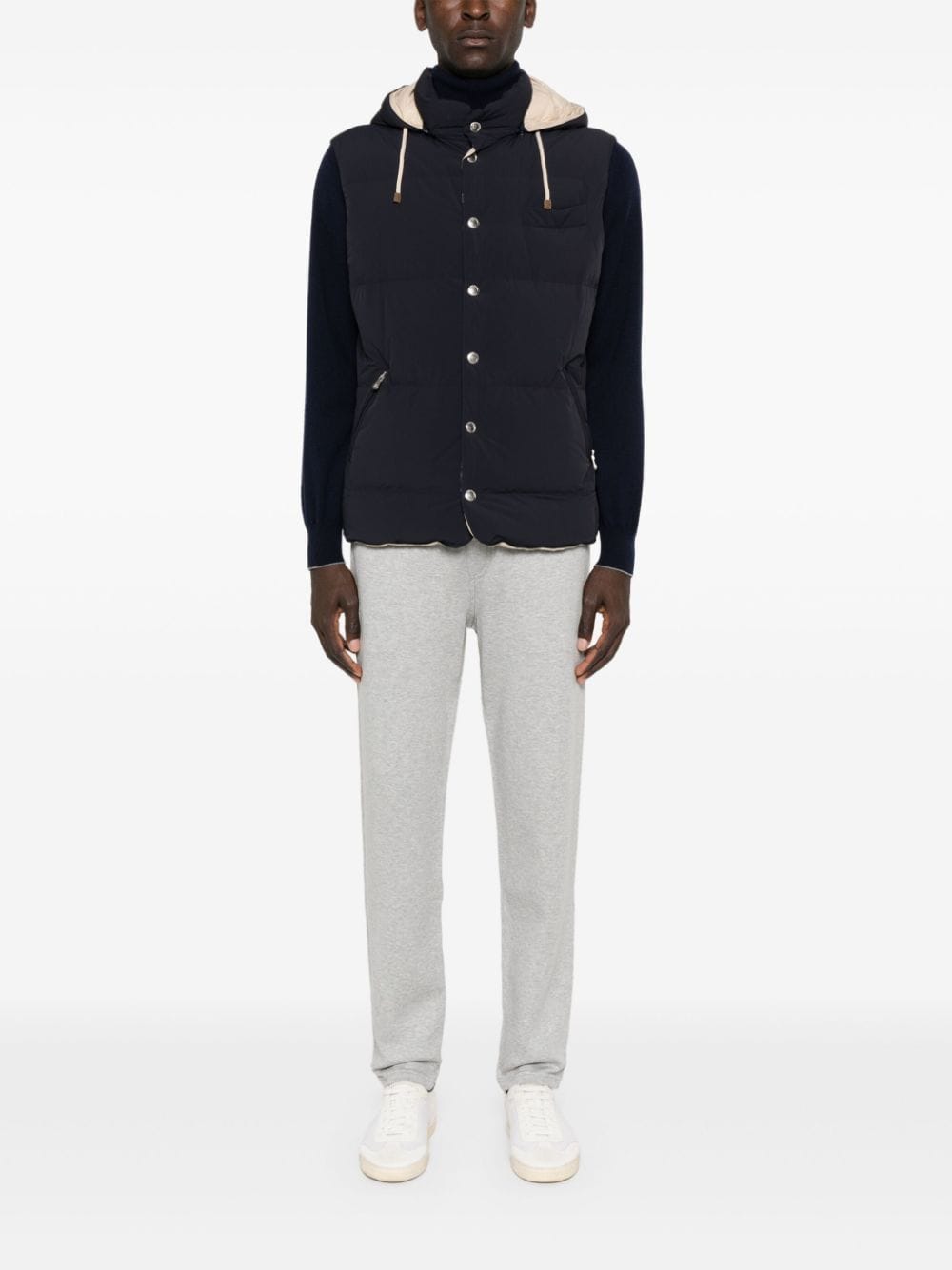 Brunello Cucinelli Trousers - Blacks and greys | 5eb8847c0a268793cd52262e8d279489ae253850