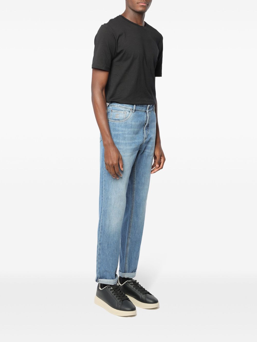 Brunello Cucinelli Jeans - Blue and green | c82386aaf64774b70b3abae6e8e20a9cc9635f27