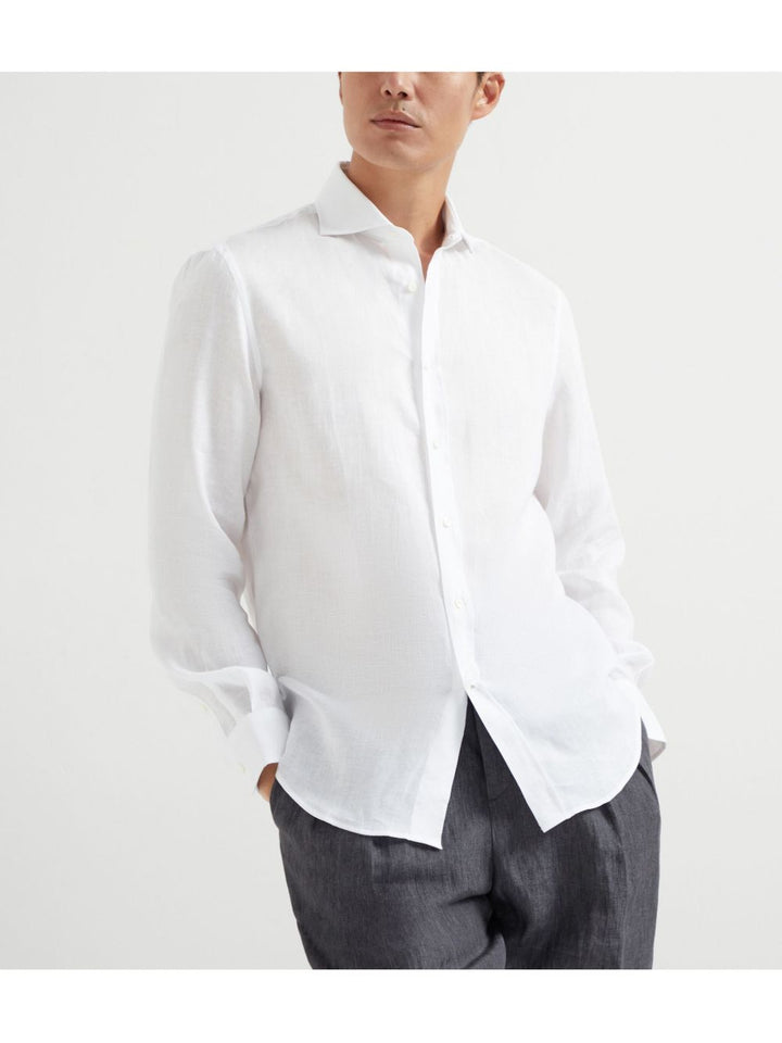 Brunello Cucinelli Shirts - Light and natural | 4c3b9e2b154fcd3820db58c2cd2543ba6ec6e833