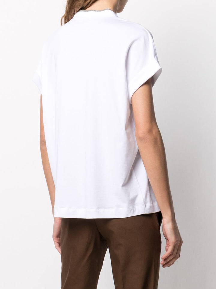 Brunello Cucinelli T-shirts and Polos - Light and natural | 9a28fb8a8071fee6b043b6309272e09f2a621995