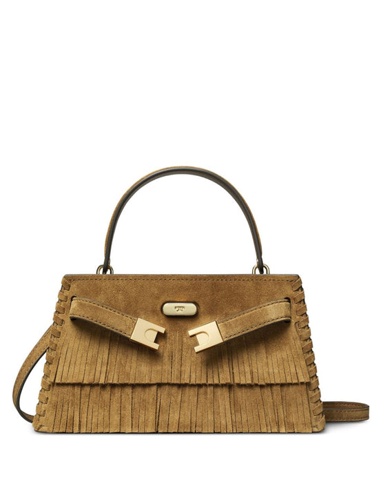 Lee Radziwill Suede Leather Mini Bag