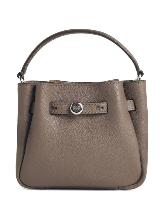 Romy Mini Leather Bucket Bag