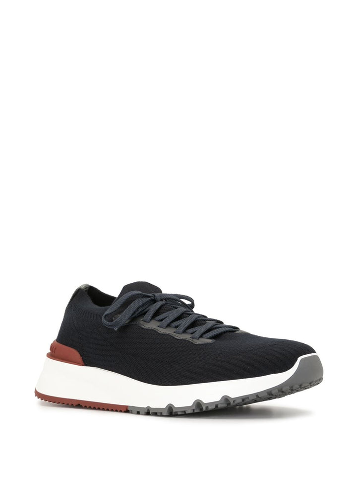 Brunello Cucinelli Sneakers - Blue and green | a96d514fc4f89b8b5d624ca008dfd2f31dfce834