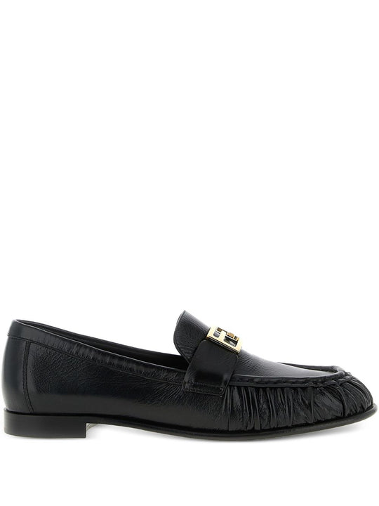 Baguette Leather Loafers