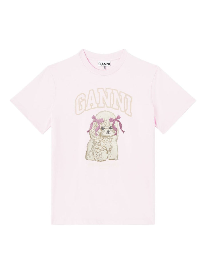 Ganni T-shirts and Polos - Light and natural | b66142ad726495c5070e99ed3a2d90a1950623fb