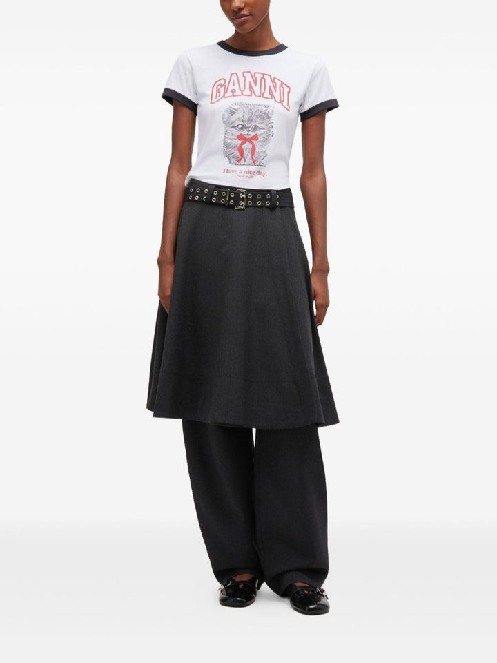 Ganni T-shirts and Polos - Light and natural | c9bce7a01feb12c3df81dabe1d2bd8a78431ed32