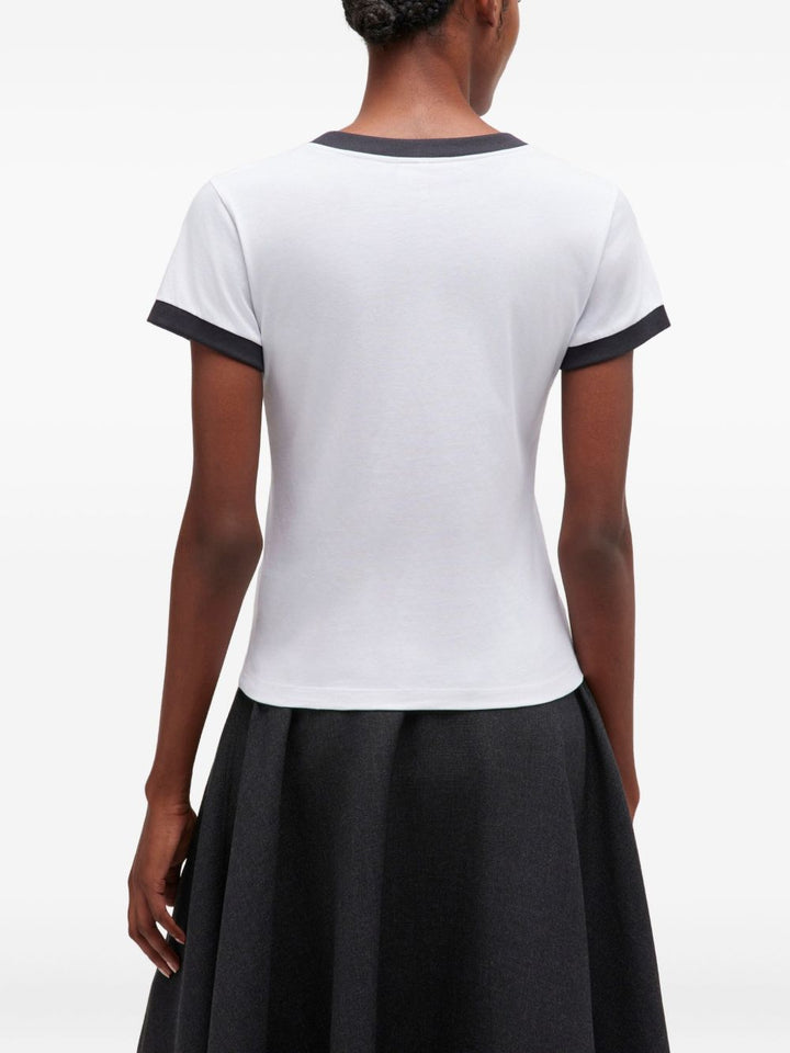 Ganni T-shirts and Polos - Light and natural | ff18a203a986a2604c27d88104064bd4fb420faf