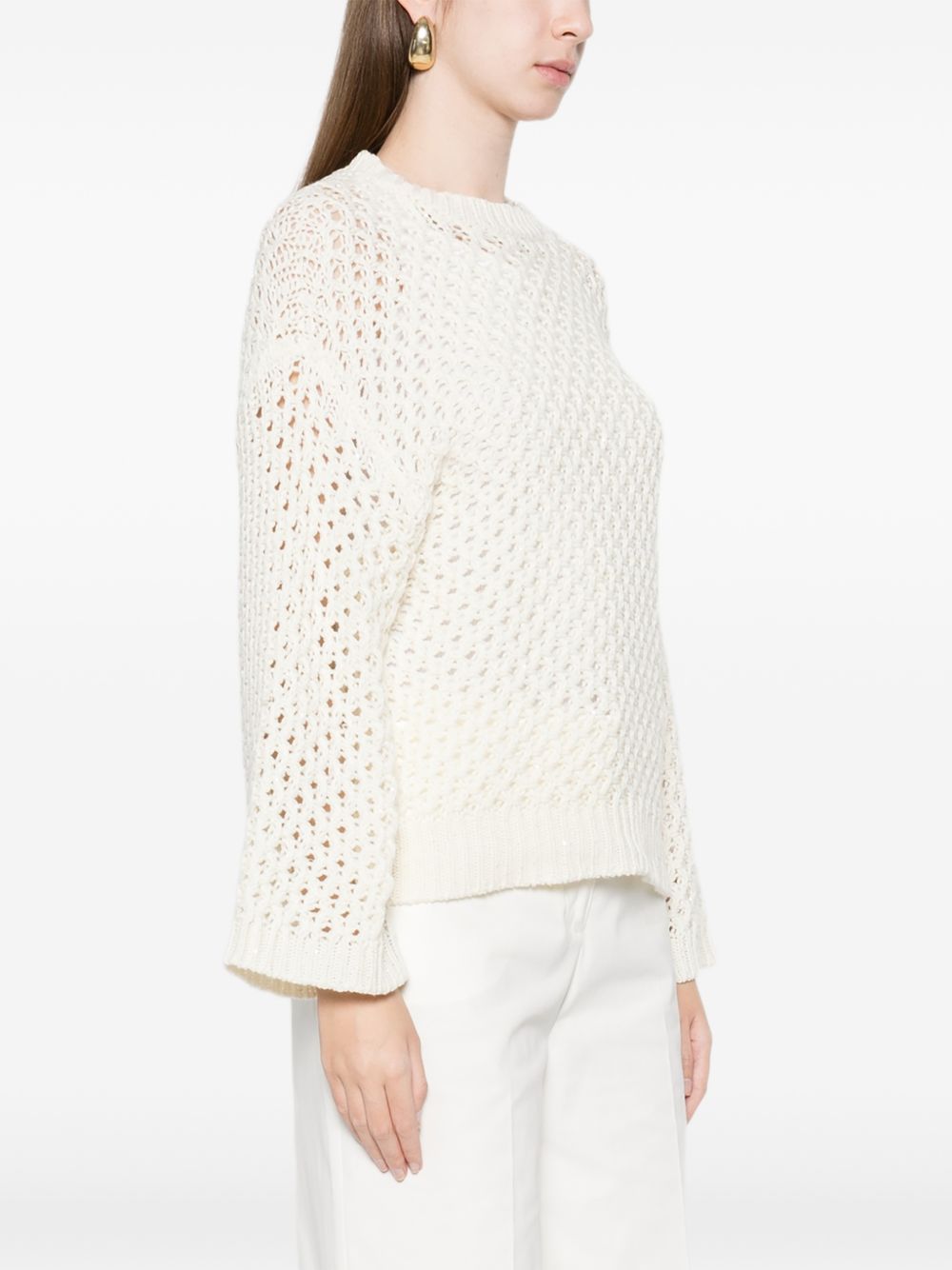 Fabiana Filippi Sweaters - Light and natural | 9b77729b95bb3e3a73ff8dbc4dd292474711c2ca