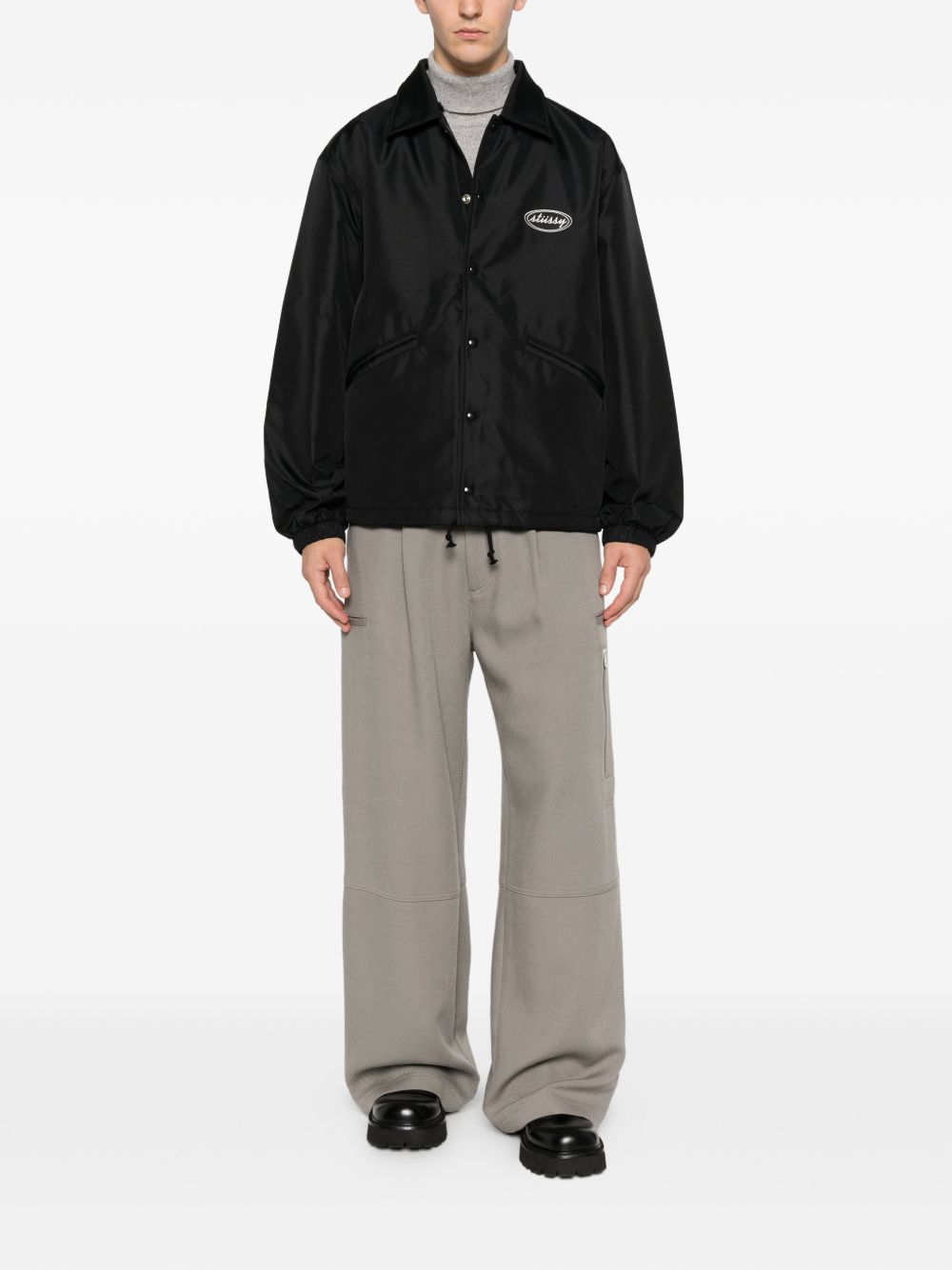 Stussy Jackets - Blacks and greys | 4e5a1560ad239ed07b607b3db33da815c0a7ead4