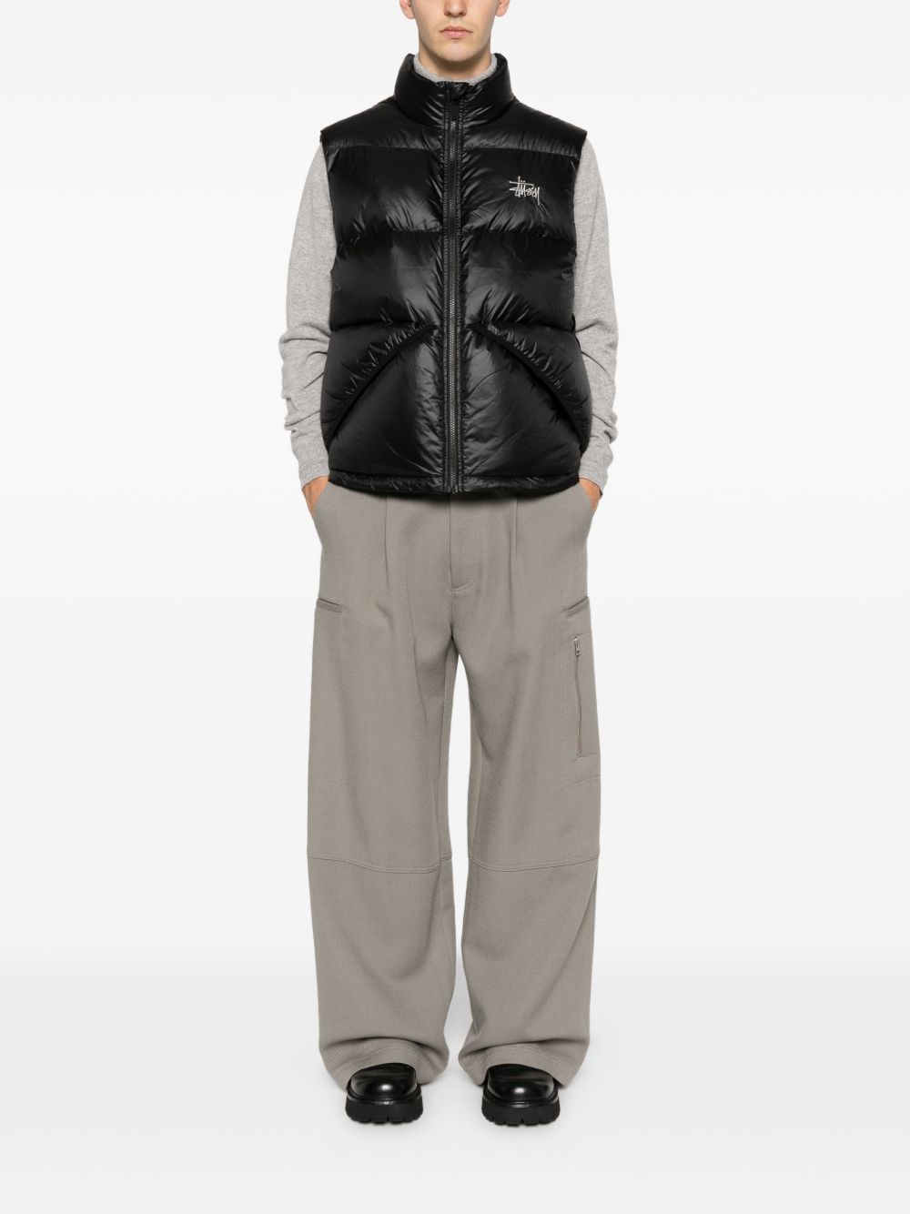 Stussy Sweaters - Blacks and greys | 9e1c30adfaa3a61db7bf1f085ad7866fa69bd4e5