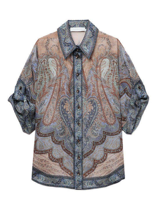 Wanderlust Silk Shirt