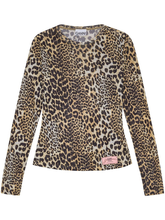 Leopard Print Top