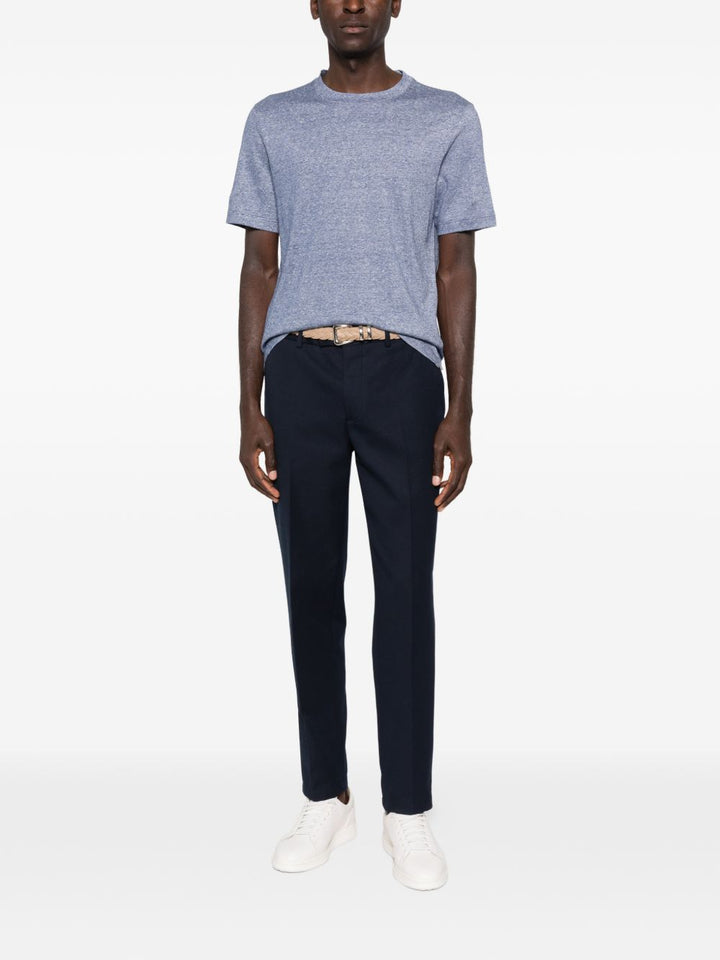 Brunello Cucinelli T-shirts and Polos - Blue and green | d4d0bf4d9c9183644d73976b008f5e11fc0eacf9