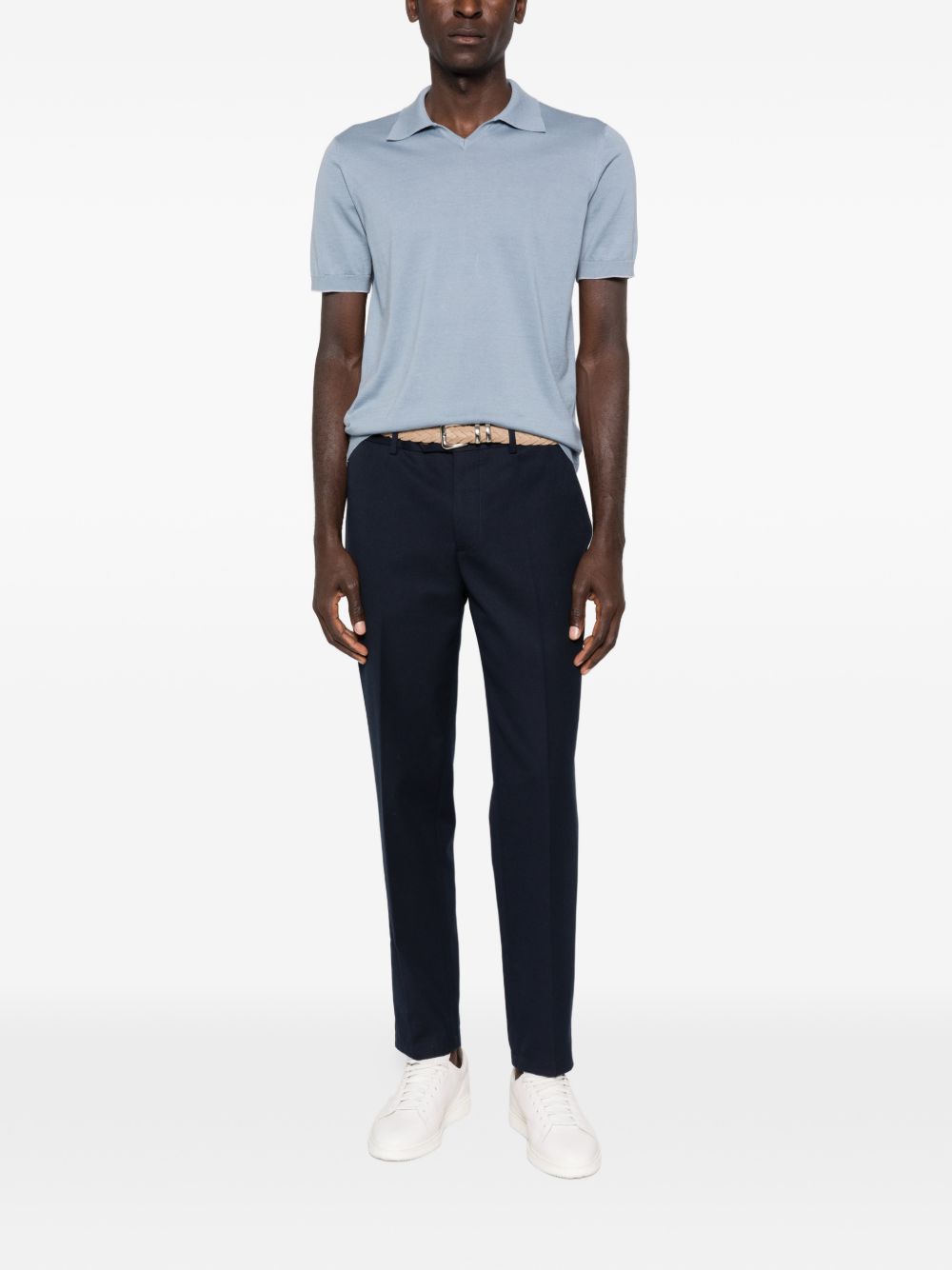 Brunello Cucinelli T-shirts and Polos - Blue and green | c91559bb33e0f14d9441307b326e89f2cadc0148