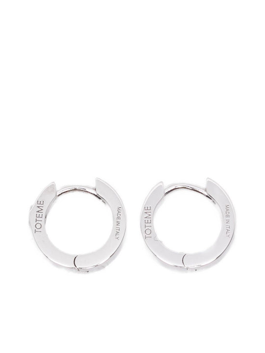 White Gold Earrings